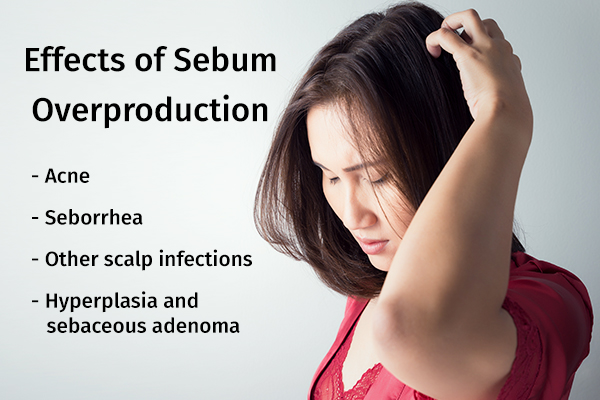 detrimental effects of sebum overproduction