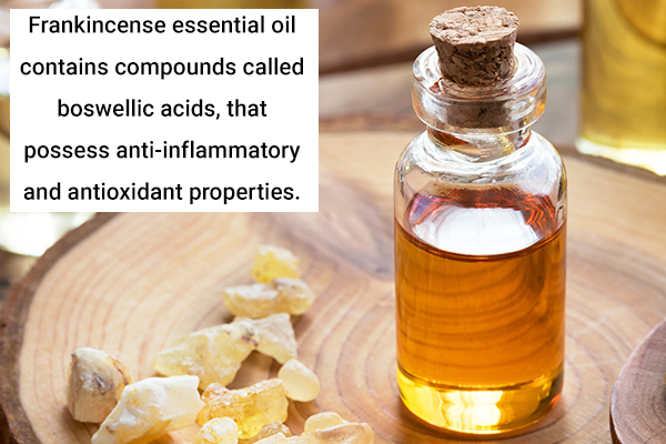 frankincense essential oil and associated health benefits