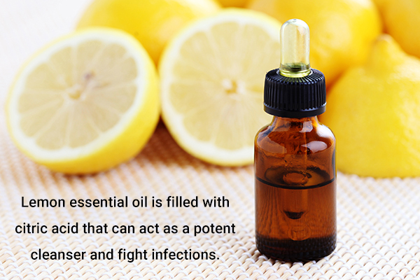 lemon essential oil and its health benefits