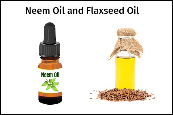 neem oil and flaxseed oil when used together can help manage lipoma