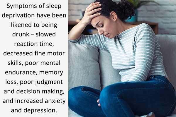 symptoms of sleep deprivation