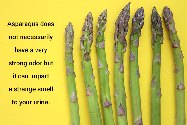 asparagus consumption can impart a strange smell to your urine