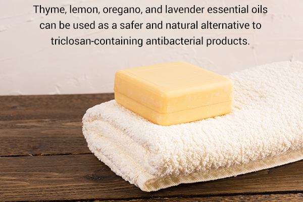 possible alternatives to antibacterial soap