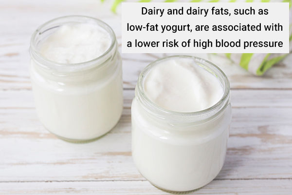 yogurt consumption helps reduce high blood pressure