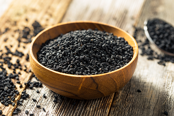 black (cumin) seeds can be used to aid relief from asthma
