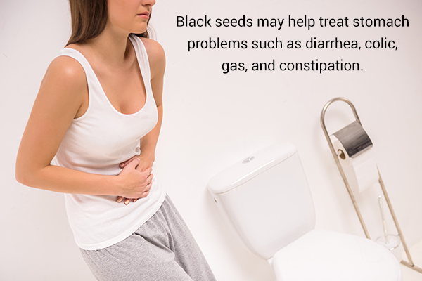 black seeds consumption can help manage diarrhea flare-ups