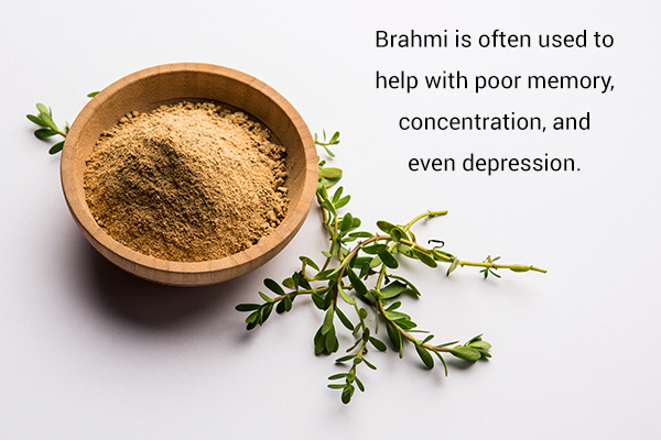brahmi juice usage can help improve brain health and memory