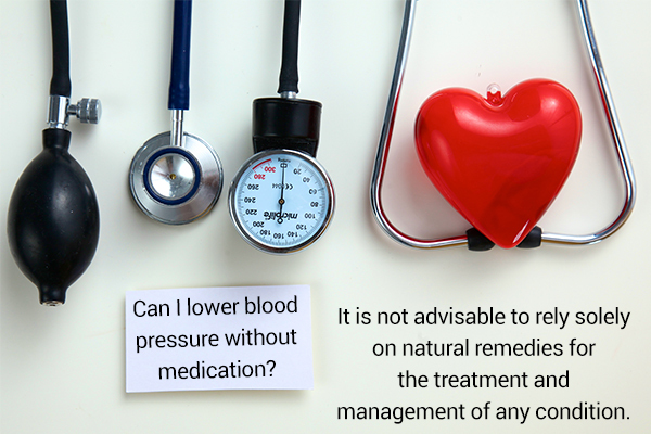 can we lower blood pressure without medications?