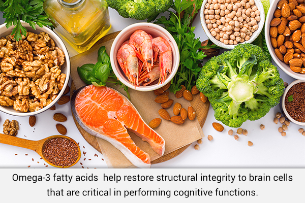 increase intake of omega-3 fatty acids in your diet to uplift your mood