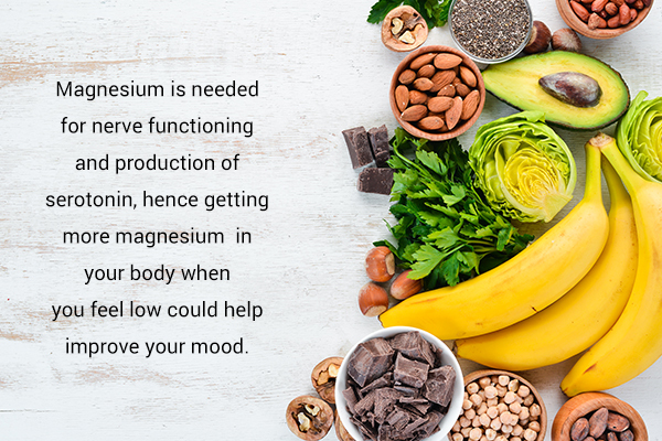 consume more magnesium-rich foods to help improve your mood