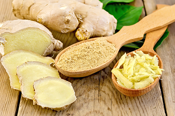 ginger is recommended for its weight loss benefits
