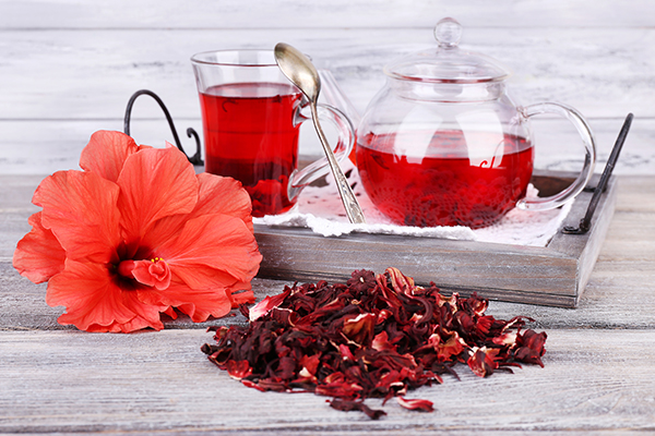 drinking hibiscus tea can help reduce your weight