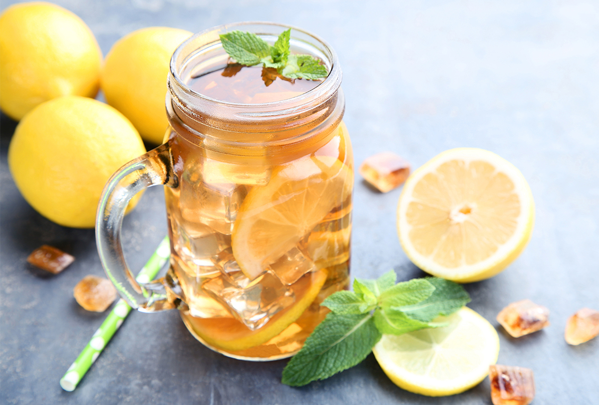 diy green tea lemonade for weight loss