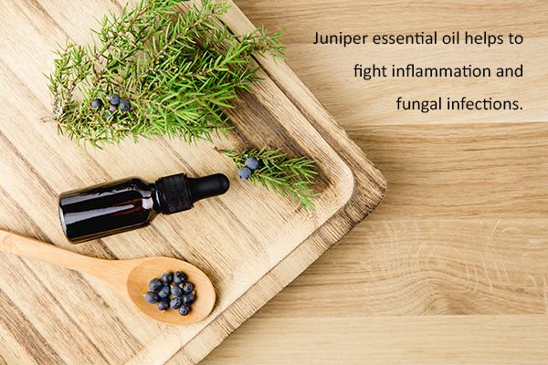 juniper essential oil usage can help manage cellulite