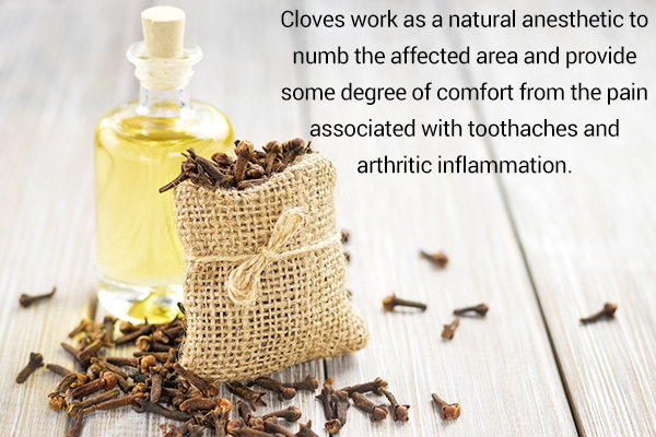cloves can be used to treat variety of common aches naturally