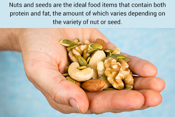 орехи и семена могут удовлетворить потребности в белке веганов