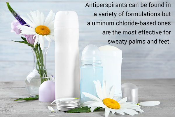 treatment modalities for sweaty palms and feet