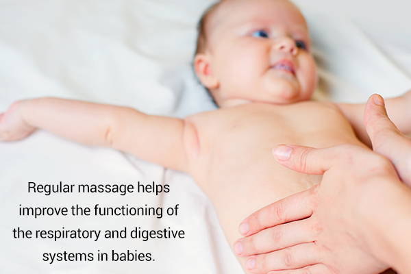 massage therapy can help manage acid reflux in babies