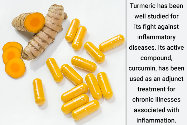 turmeric usage can help treat inflammation preceded by asthma