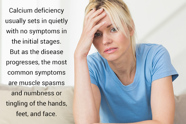 major signs of calcium deficiency