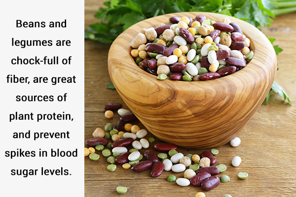 consuming beans can help control your blood sugar levels