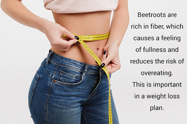 beetroot consumption can help in your weight loss journey