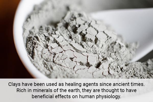 bentonite clay can be used as a natural toothpowder
