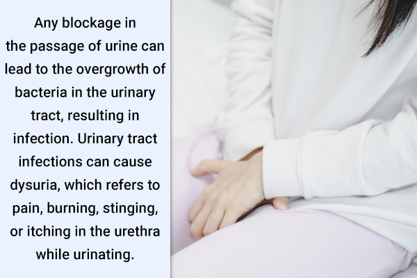burning sensation during urination can indicate an unhealthy vagina