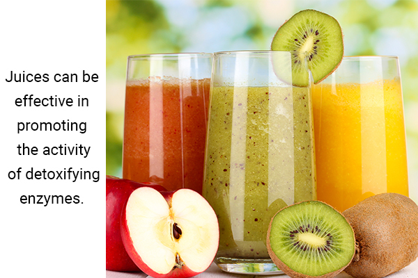 can you consume fruit juices for body detoxification?
