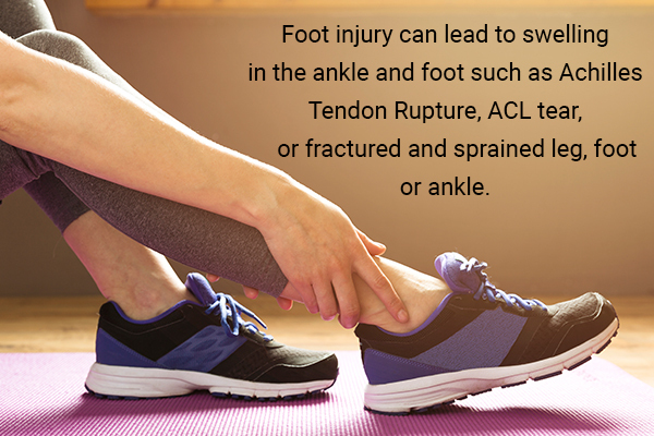 causes behind swollen ankles and feet