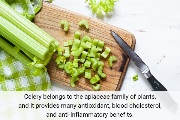 celery consumption can help lower high blood pressure