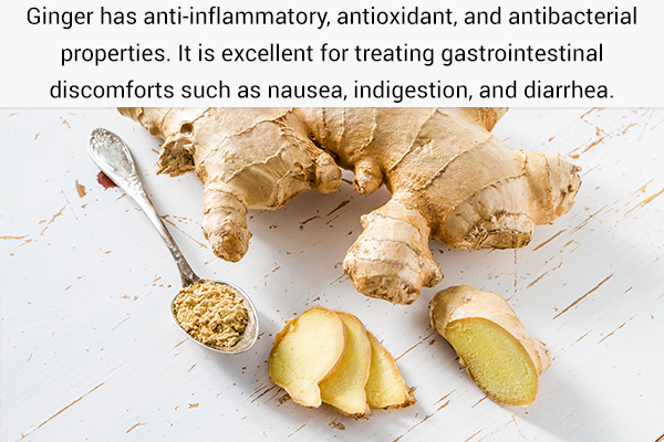 ginger can work as a effective allergy-fighting remedy
