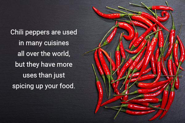 chili peppers can help reduce chronic pain