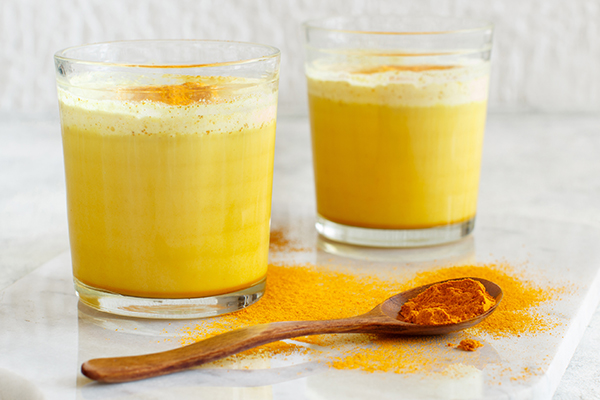 drinking turmeric milk can help alleviate any symptoms of allergy