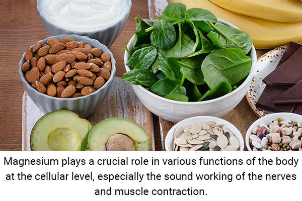 consuming magnesium-rich foods can help reduce pain and inflammation