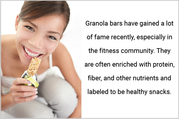 avoid buying granola bars from health food stores