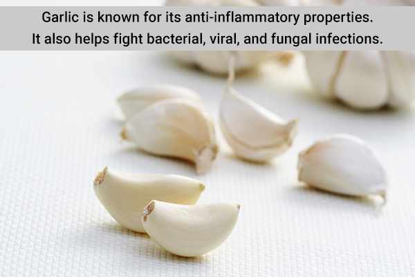 garlic as an anti-allergic agent can help provide relief from skin allergies