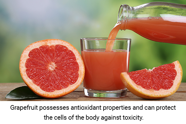 grapefruit can help reduce chronic pain