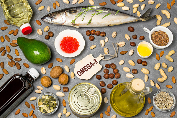 increase your intake of omega-3 fatty acids in your diet