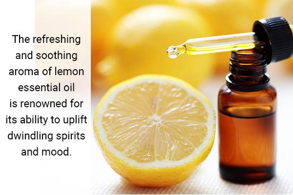 lemon essential oil carries brain-boosting properties