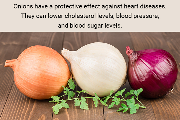 onions have protective effects against heart diseases