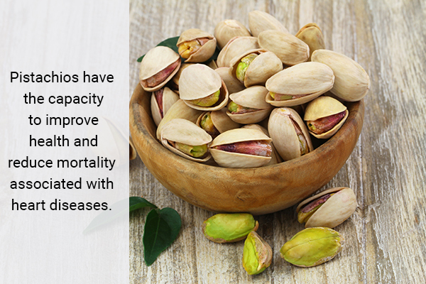 pistachios can help lower high blood pressure