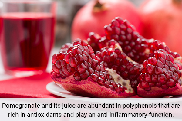 pomegranate can help reduce high blood pressure