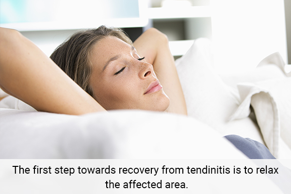 take proper rest to facilitate healing in case of Achilles tendinitis
