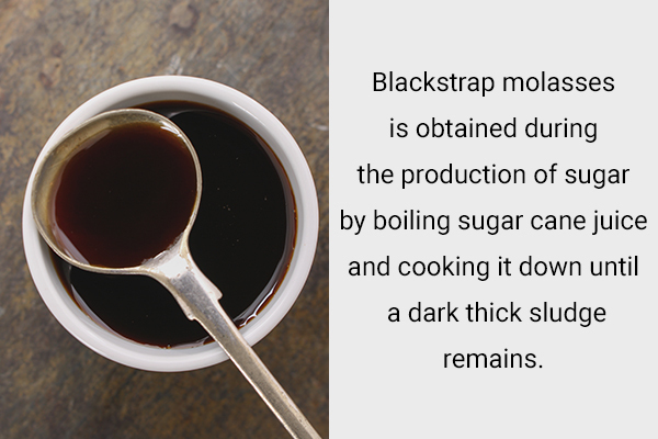blackstrap molasses can also manage anemia symptoms