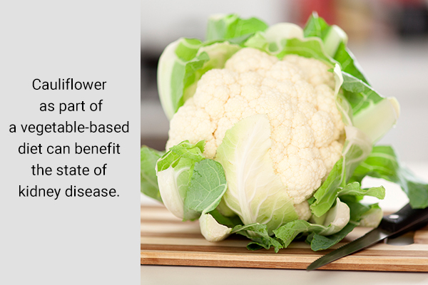 cauliflower can be beneficial in supporting kidney health