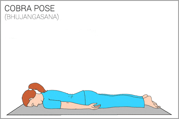 cobra pose (bhujangasana) for sciatic nerve pain relief