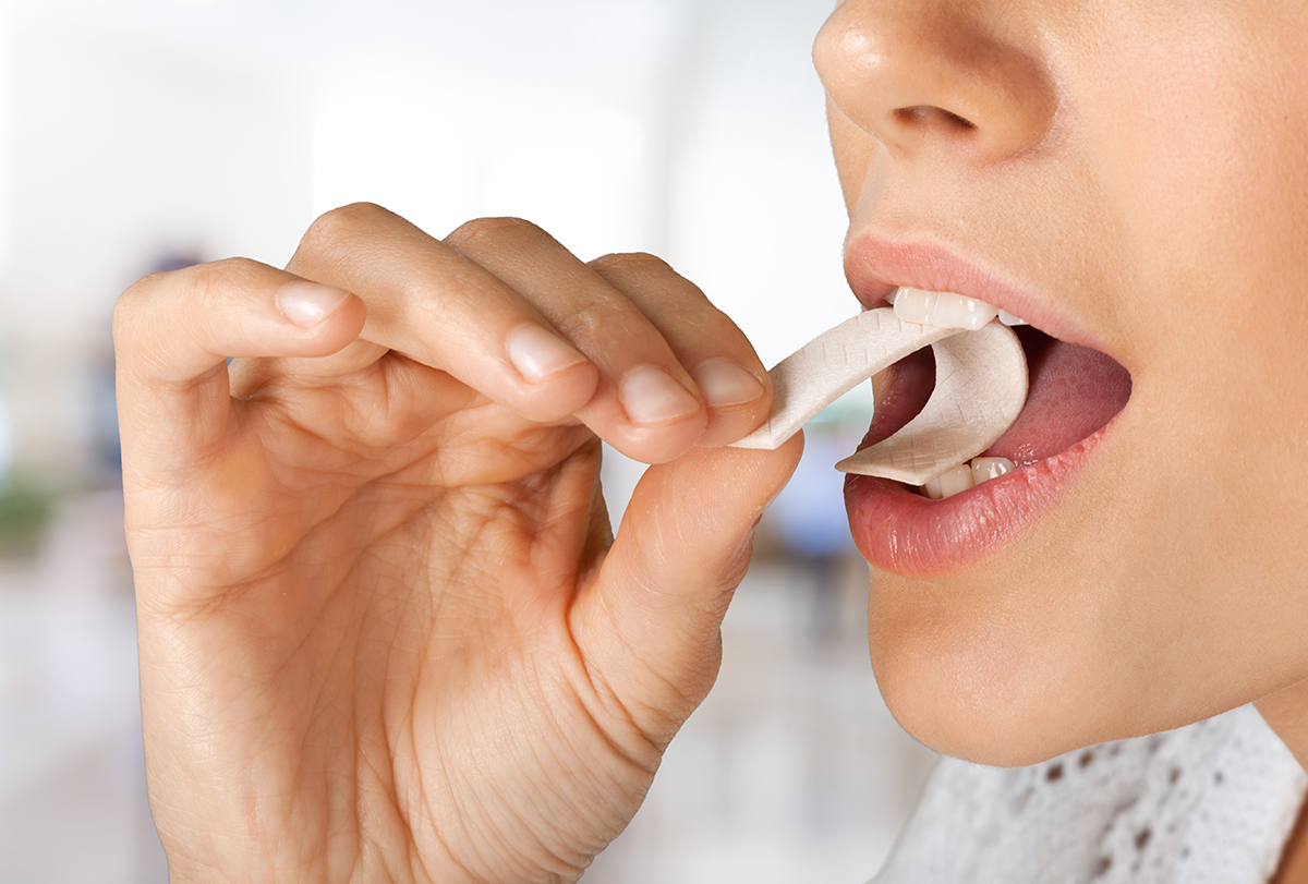health benefits of chewing sugar-free gum