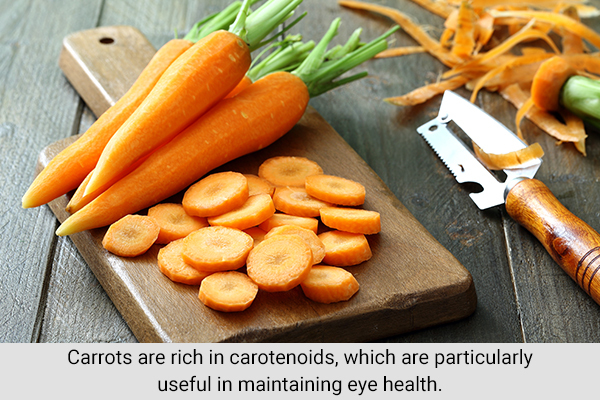 can eating carrots help you ditch your eyeglasses?