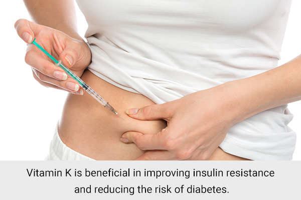 vitamin K helps enhance insulin sensitivity